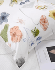 Floral Mulberry Silk Pillowcase - Made by 22 Momme Silk - Lian