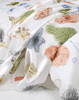 Floral Mulberry Silk Pillowcase - Made by 22 Momme Silk - Lian