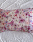 Pure Mulberry Silk Pillowcase - Japanese Sakura Pattern Silk - Lian