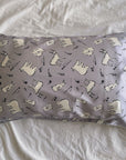 Double-Sided Silk Pillowcase with Wild Animal Design - Available in Child and Adult Sizes - Lian