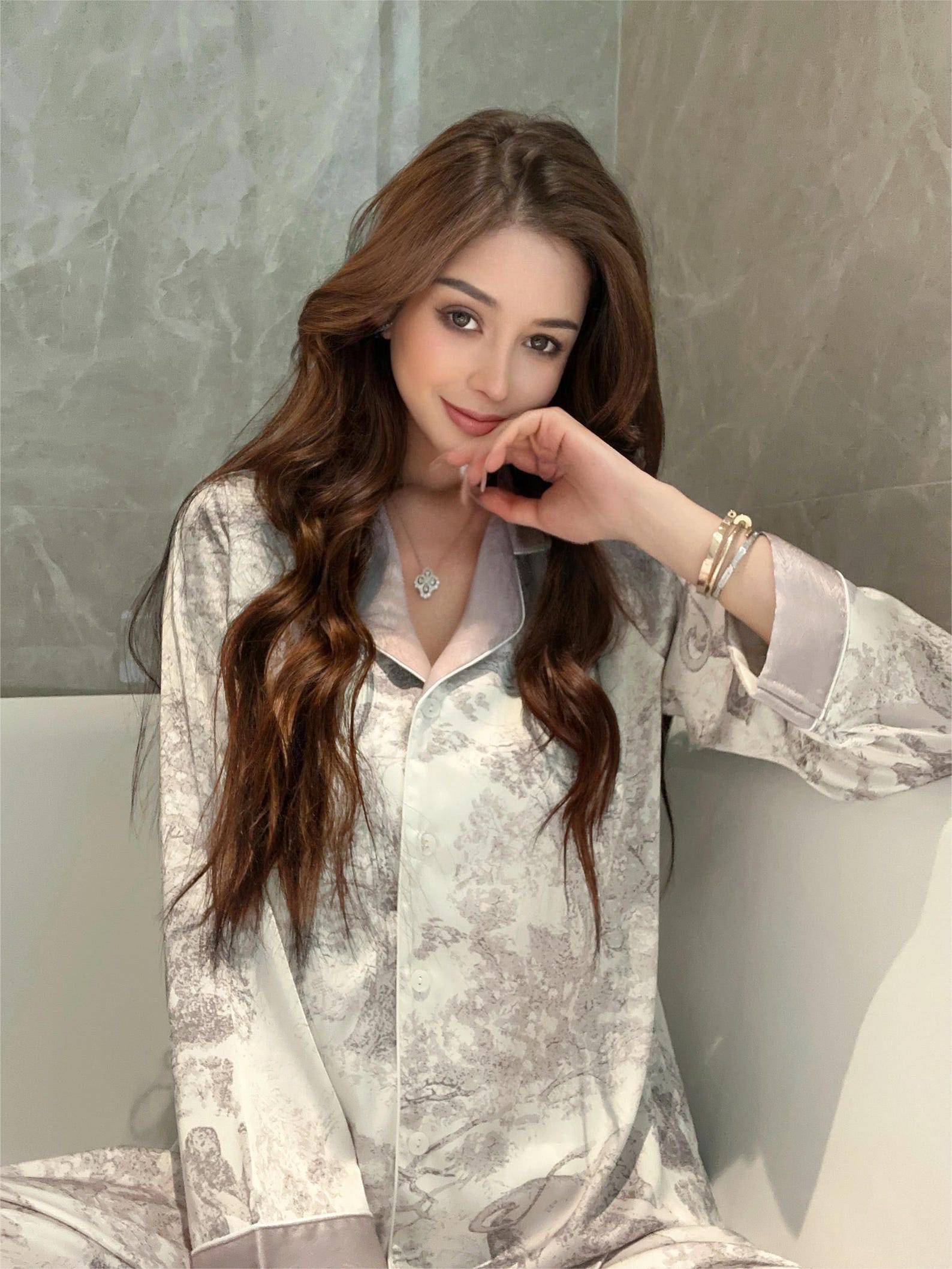 Women&#39;s oriental pajamas 1
