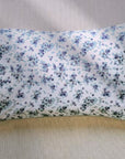 Luxurious Silk Pillowcase  - Blueberry Bushes Pattern for Restful Beauty Sleep