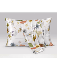 Floral Mulberry Silk Pillowcase - Made by 22 Momme Silk - Lian