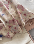 Pure Mulberry Silk Pillowcase - Japanese Sakura Pattern Silk - Lian