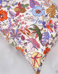 Floral Silk Pillowcase - 100% Silk Damask Pillow Cases - Lian