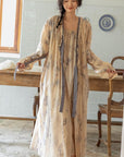 Sustainable Bamboo Cotton Robe – Handmade Lightweight Kimono Robe