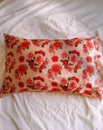 Blooming Rose Mulberry Silk Pillowcase - Luxurious Floral Silk Bedding for Enhanced Beauty Sleep