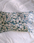 Oriental Lily Floral Silk Pillowcase - Luxury Silk Bedding